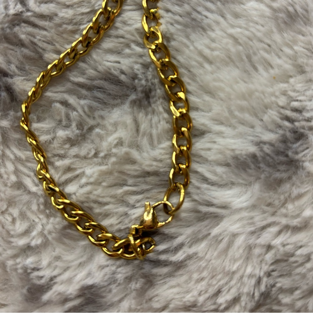 Chain With Button Snap Charm Holder - image 2